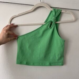 American Eagle One-Shoulder Crop Top